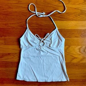 Cream Banana Republic Tankini bathing suit swim top XS